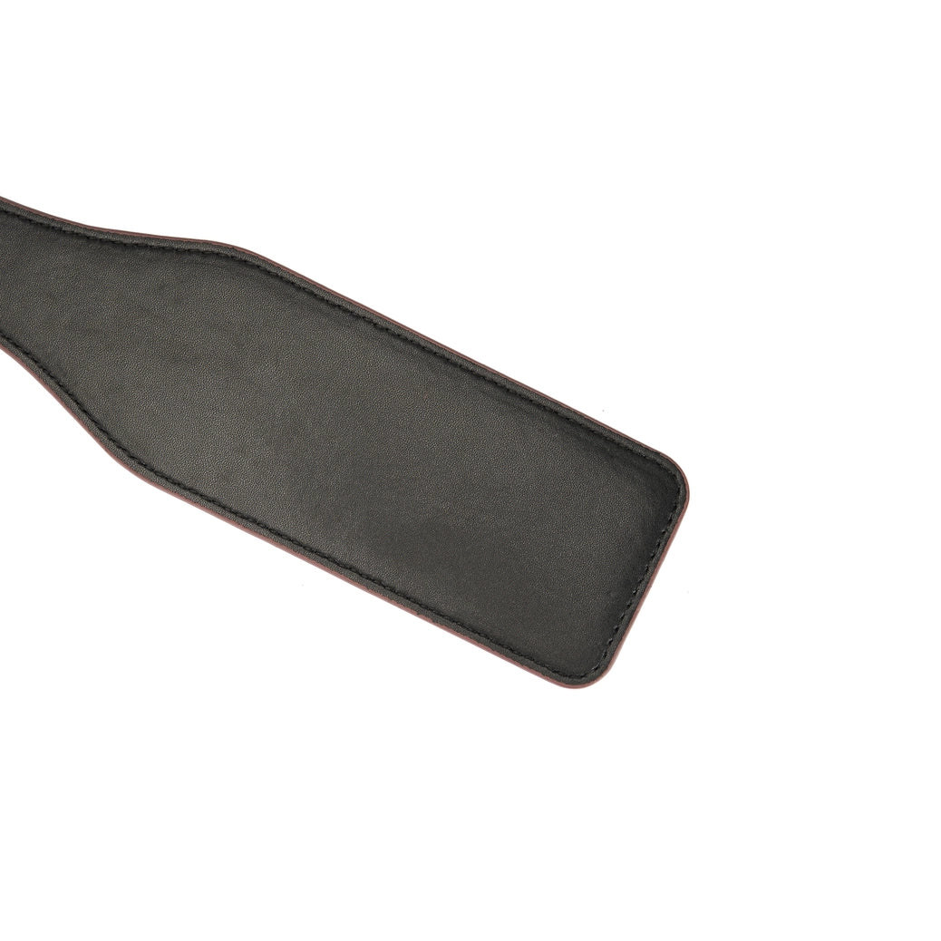 Oxblood Deluxe Red Leather Paddle