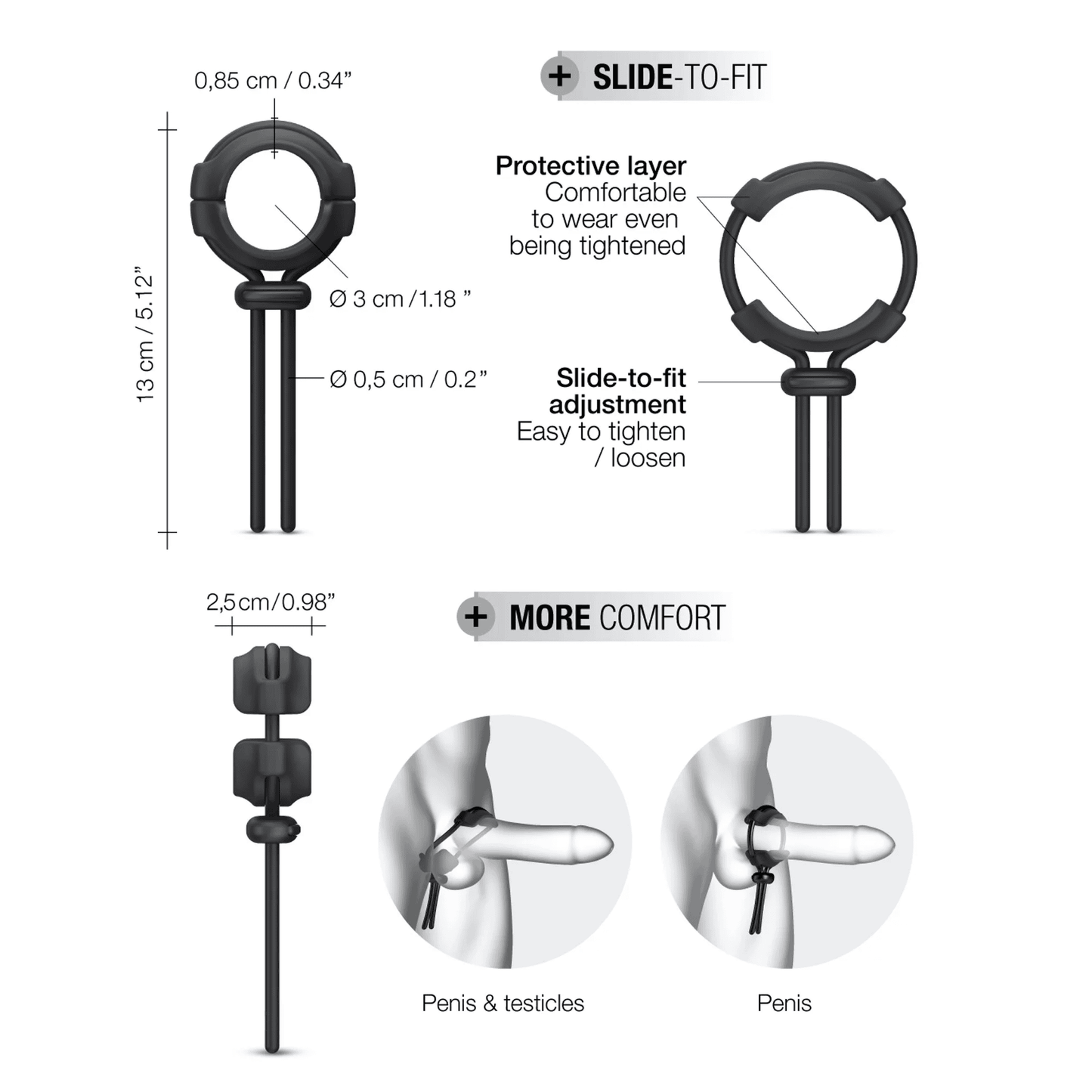 Fit Adjustable Cock Ring