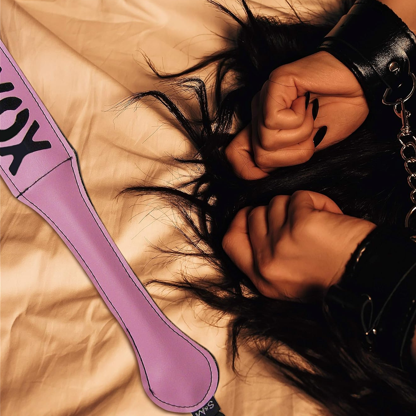 XO Pink Vegan Leather Paddle