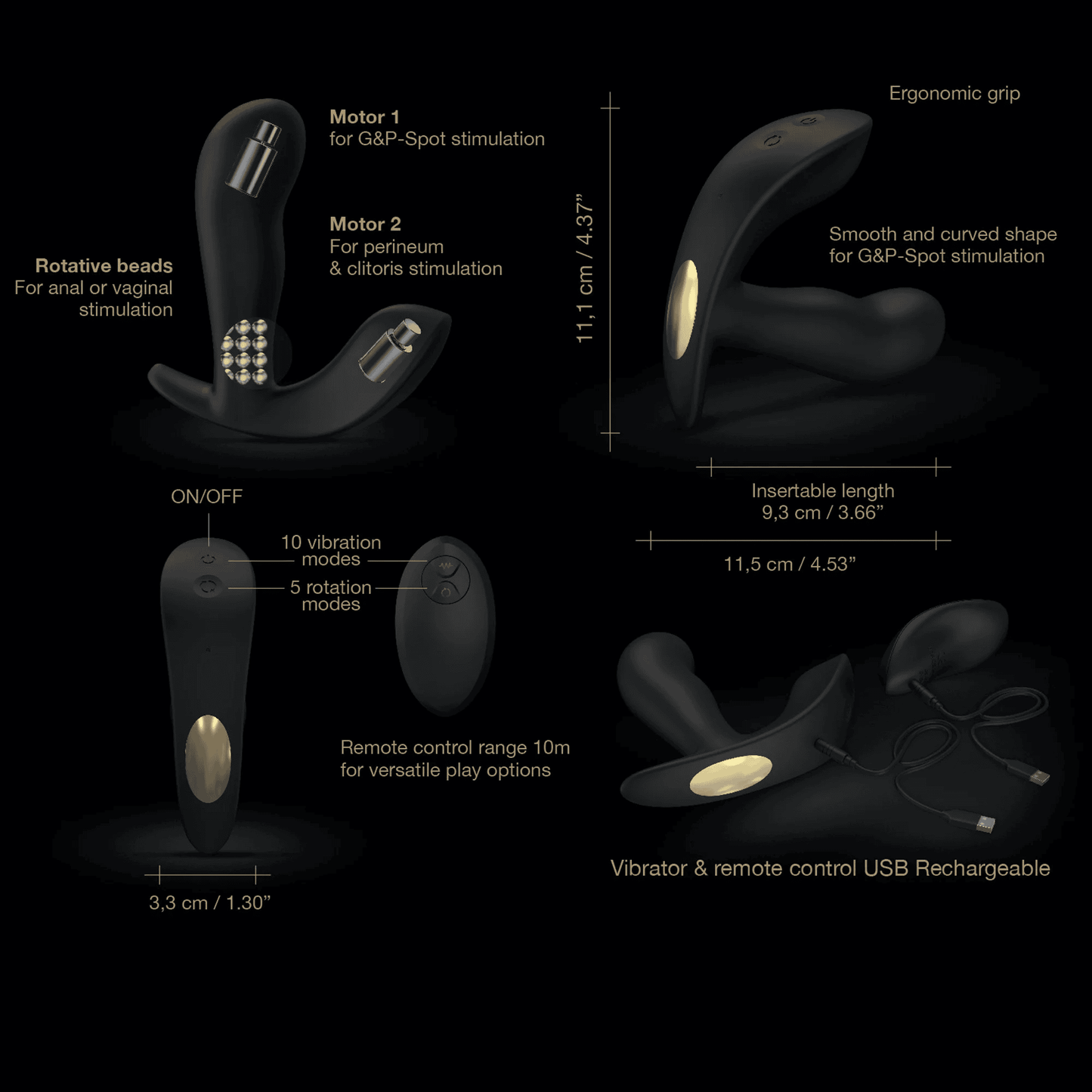 Twist Delight Remote Prostate Vibrator