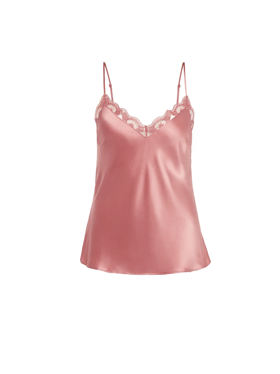 Love Me Silk Embroidery Top Smokey Pink