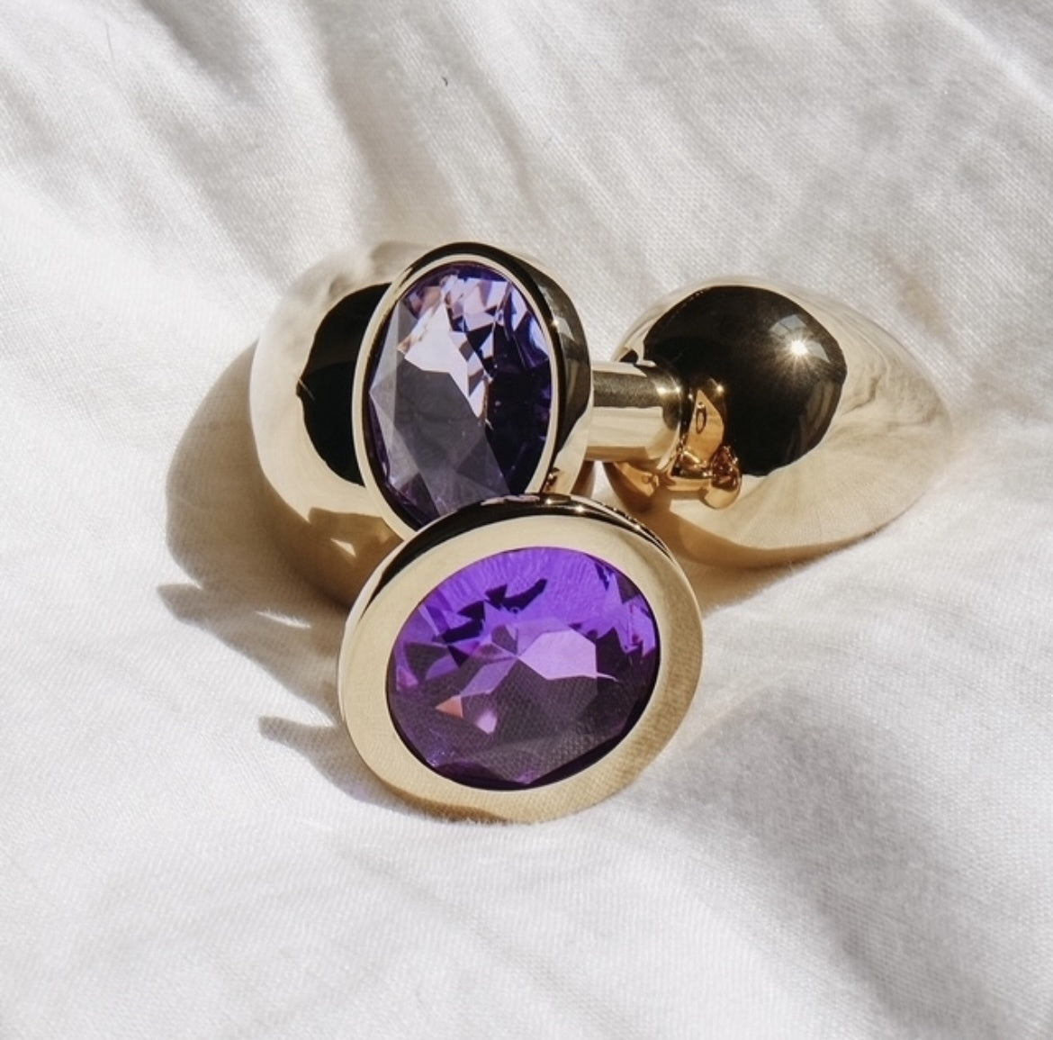 Booty Plug Gold Set of 2