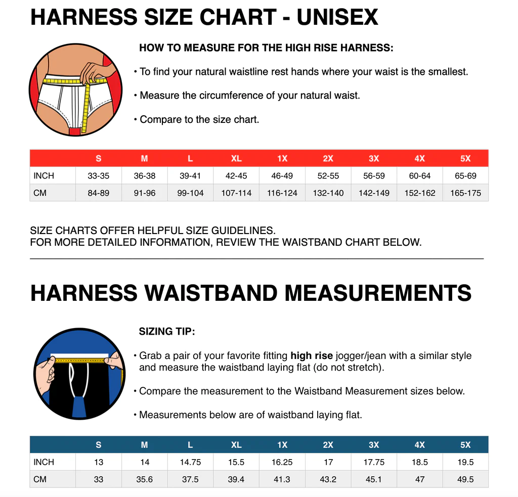 RodeoH High Rise Panty Harness