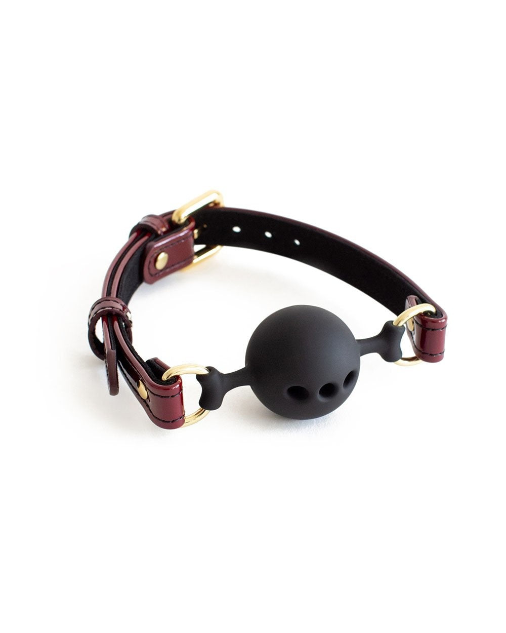 Estrid Breathable Ball Gag Burgundy