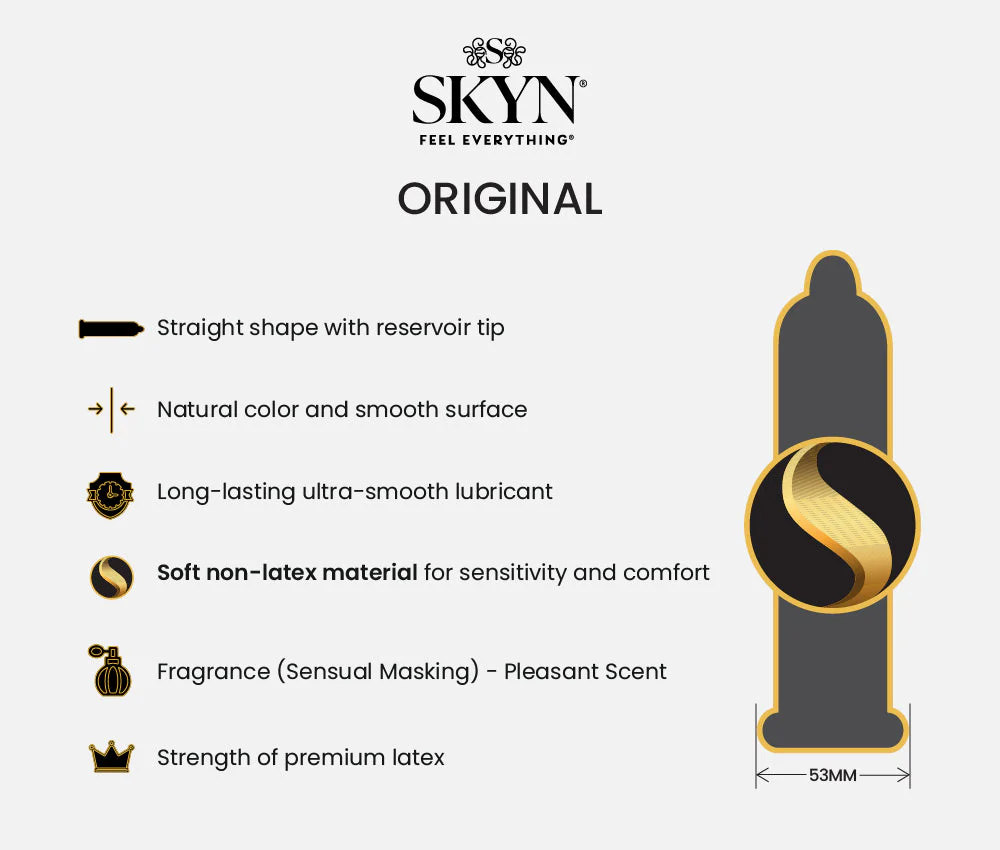 LifeStyles Skyn Non-Latex Condoms
