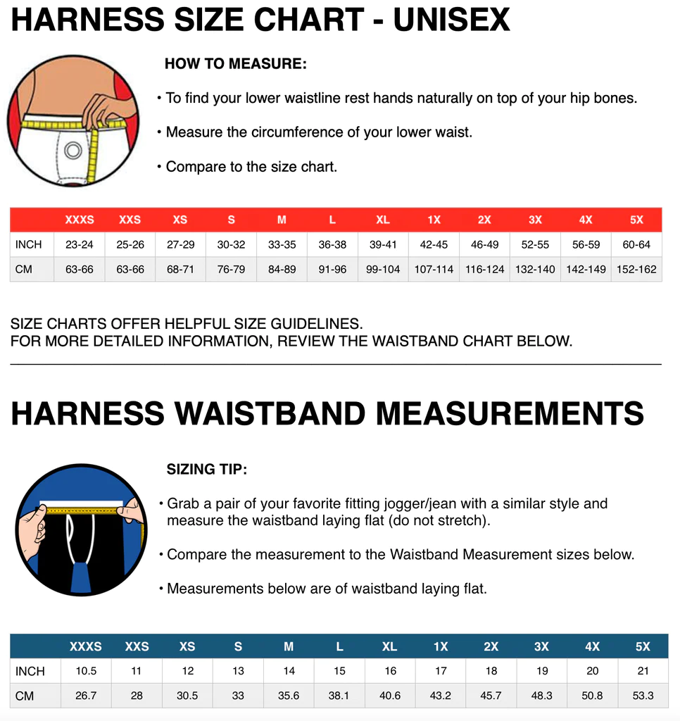 RodeoH Classic Boxer+ Harness Black