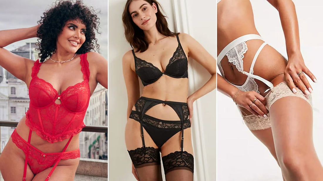 Elevate Your Lingerie Look with the Belle Epoque Black Suspender Stockings