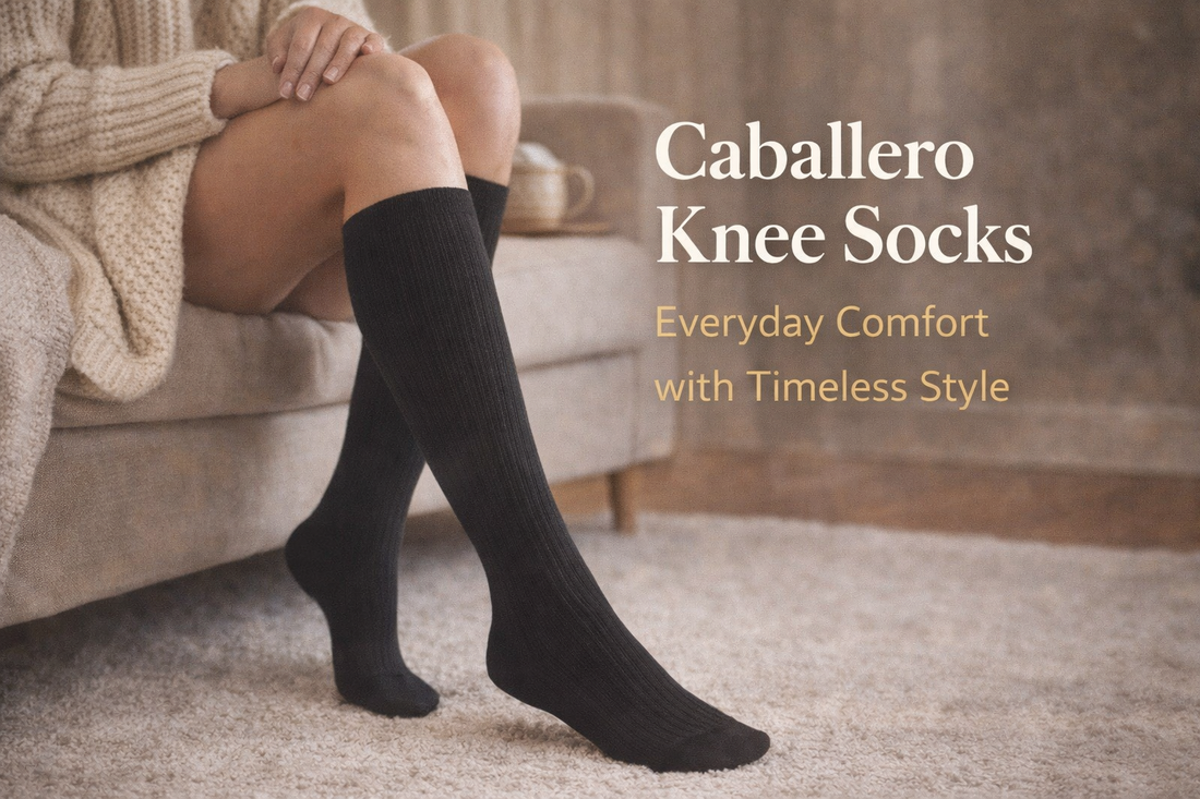 Caballero Knee Socks – Everyday Comfort with Timeless Style
