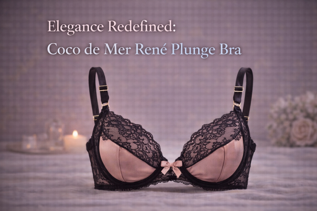 Elegance Redefined: Coco de Mer René Plunge Bra