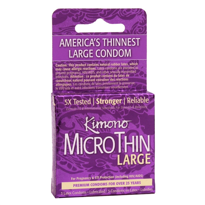 Kimono MicroThin Condoms Large