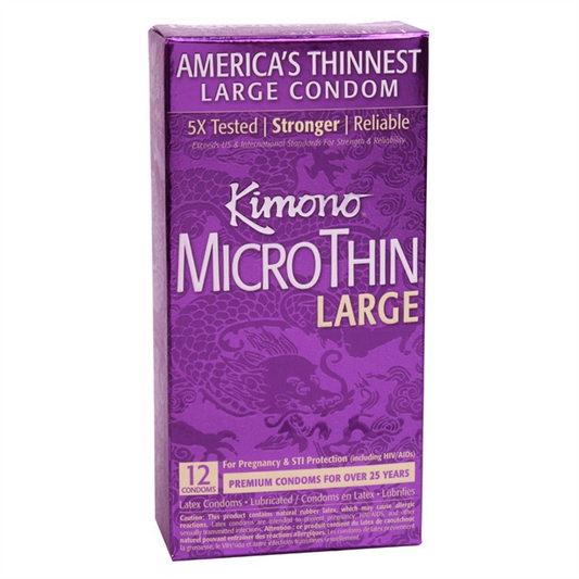 Kimono MicroThin Condoms Large