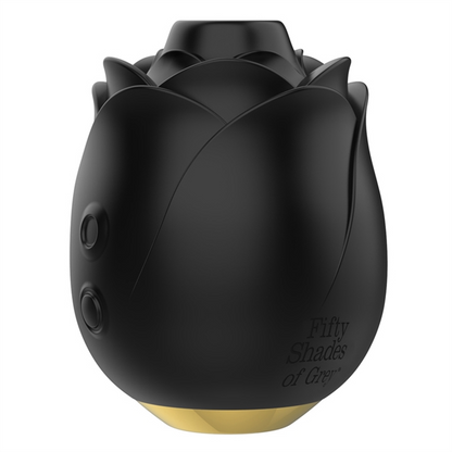 Fifty Shades Hearts & Flowers Rose Suction Vibrator