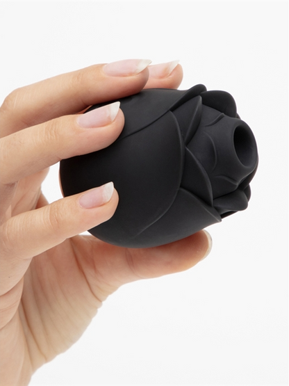 Fifty Shades Hearts & Flowers Rose Suction Vibrator