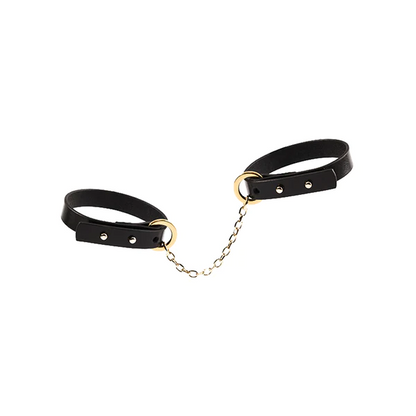 Discipline Leather Thin Bracelets