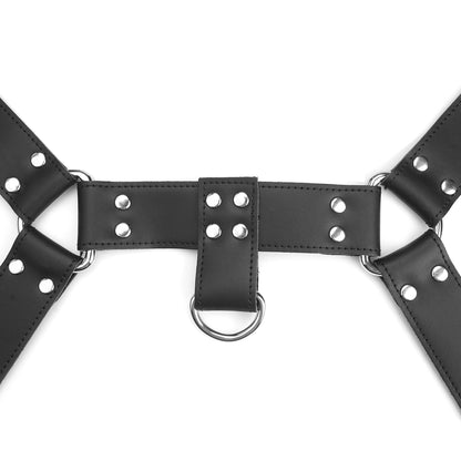 Le Souverin Leather Chest Harrness