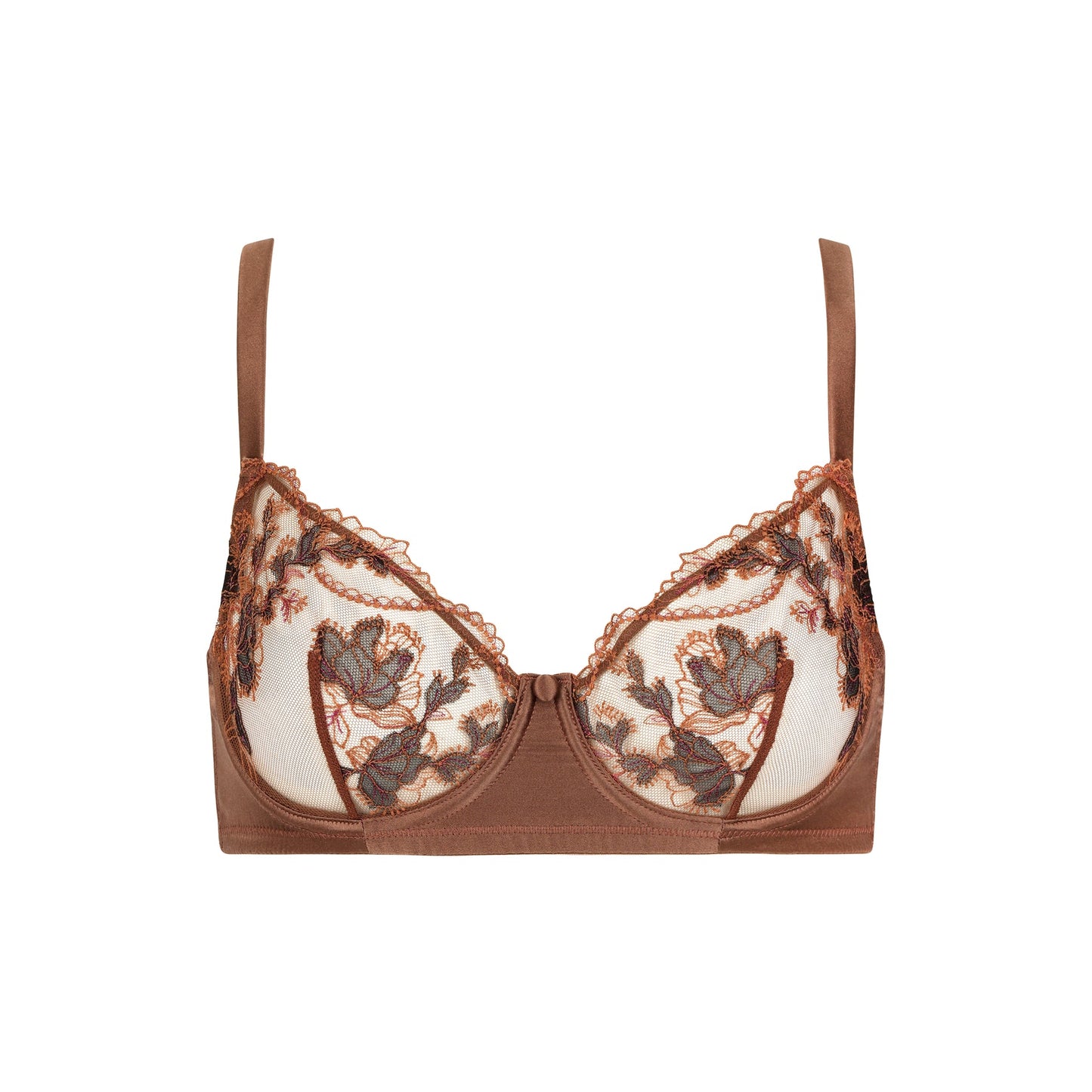 Poeme Prestige Silk and Lace Underwire Bra