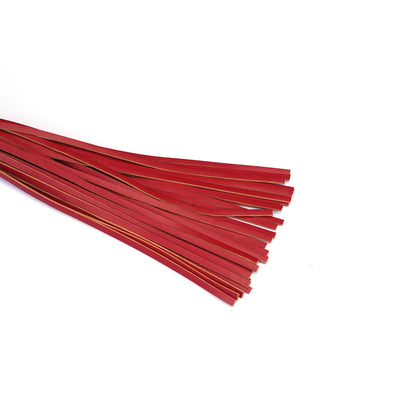 Red Vegan Leather Flogger