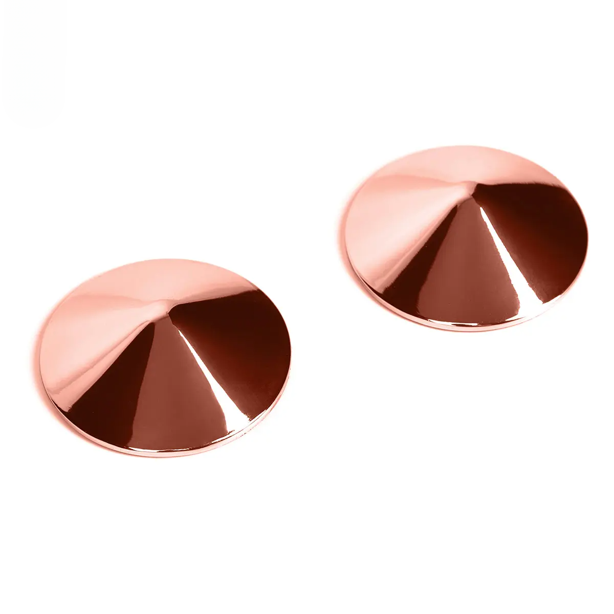 Rose Gold Metal Nipple Pasties