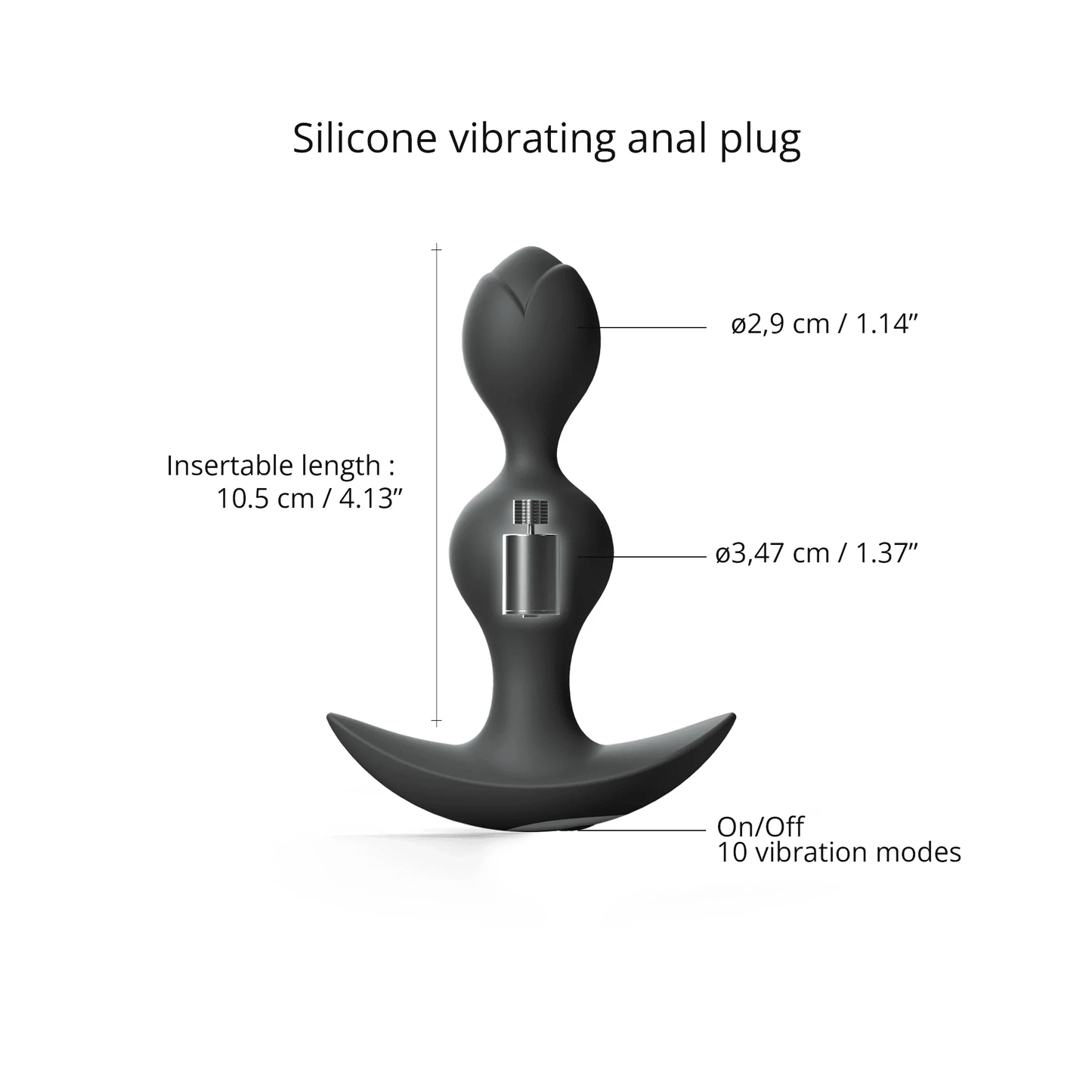 Twinny Buds Vibrating Plug