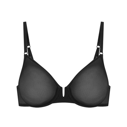 Simone Perele Rosalie Black Sheer Mesh Bra