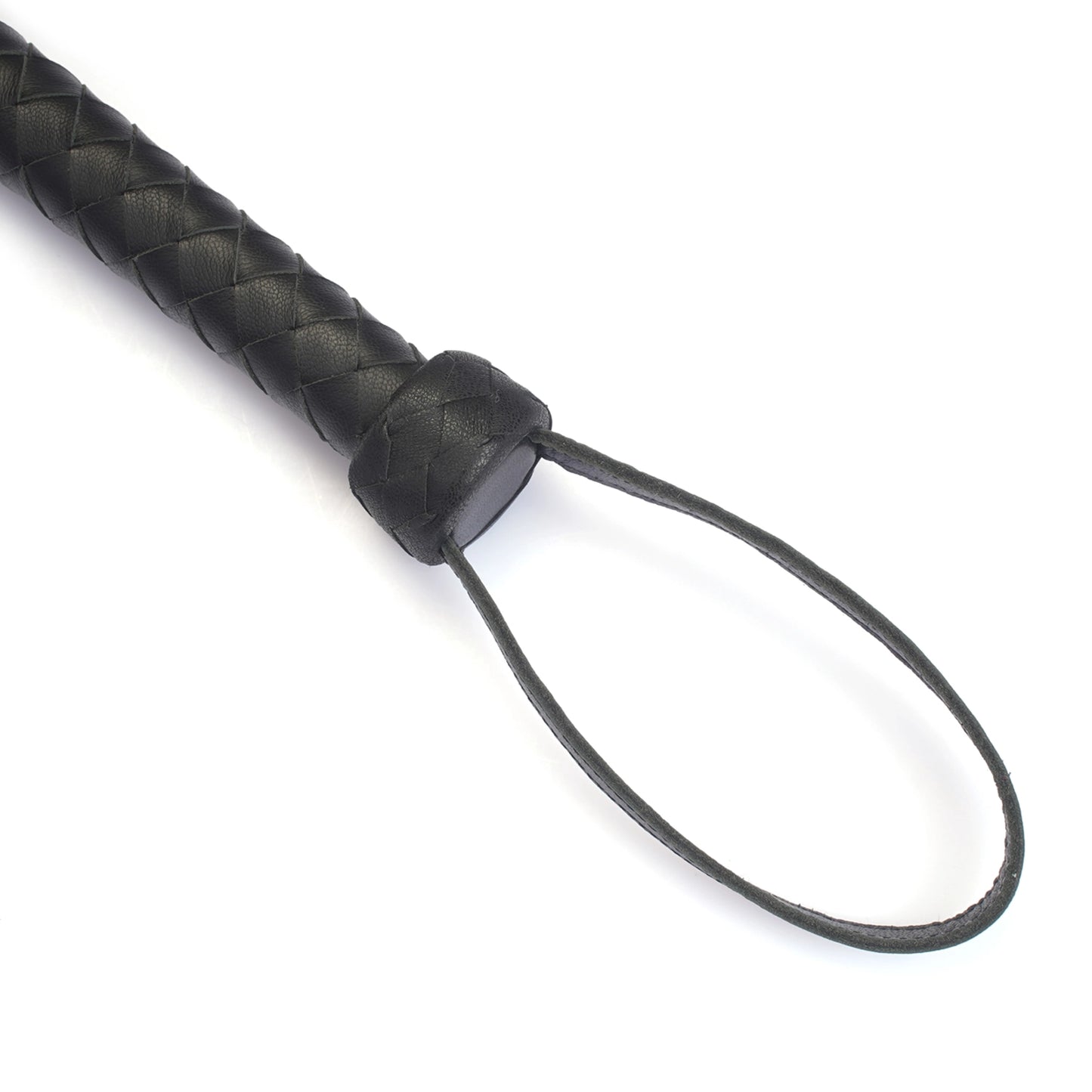 Le Souverin Heavy Leather Braided Flogger