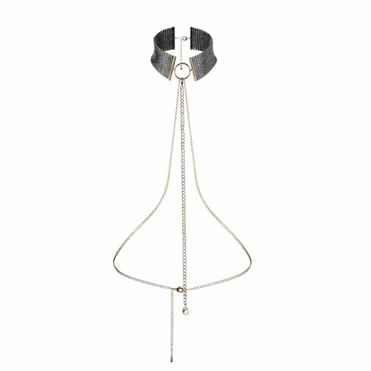Desir Metallique Mesh Collar and Body Chain
