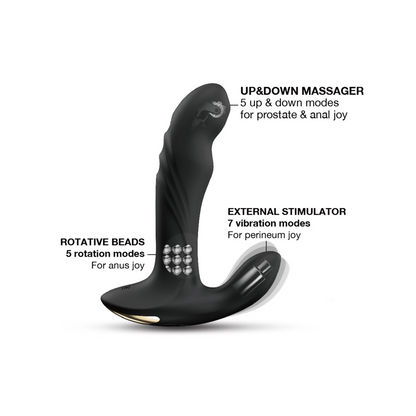 Multi P-Joy Remote Controlled Prostate Vibrator