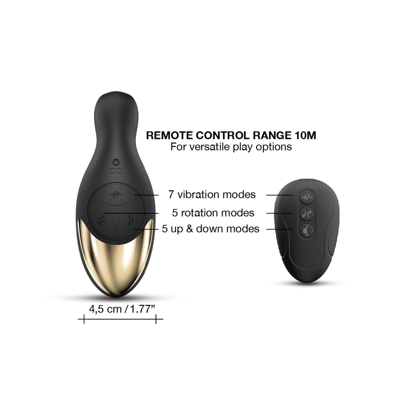 Multi P-Joy Remote Controlled Prostate Vibrator