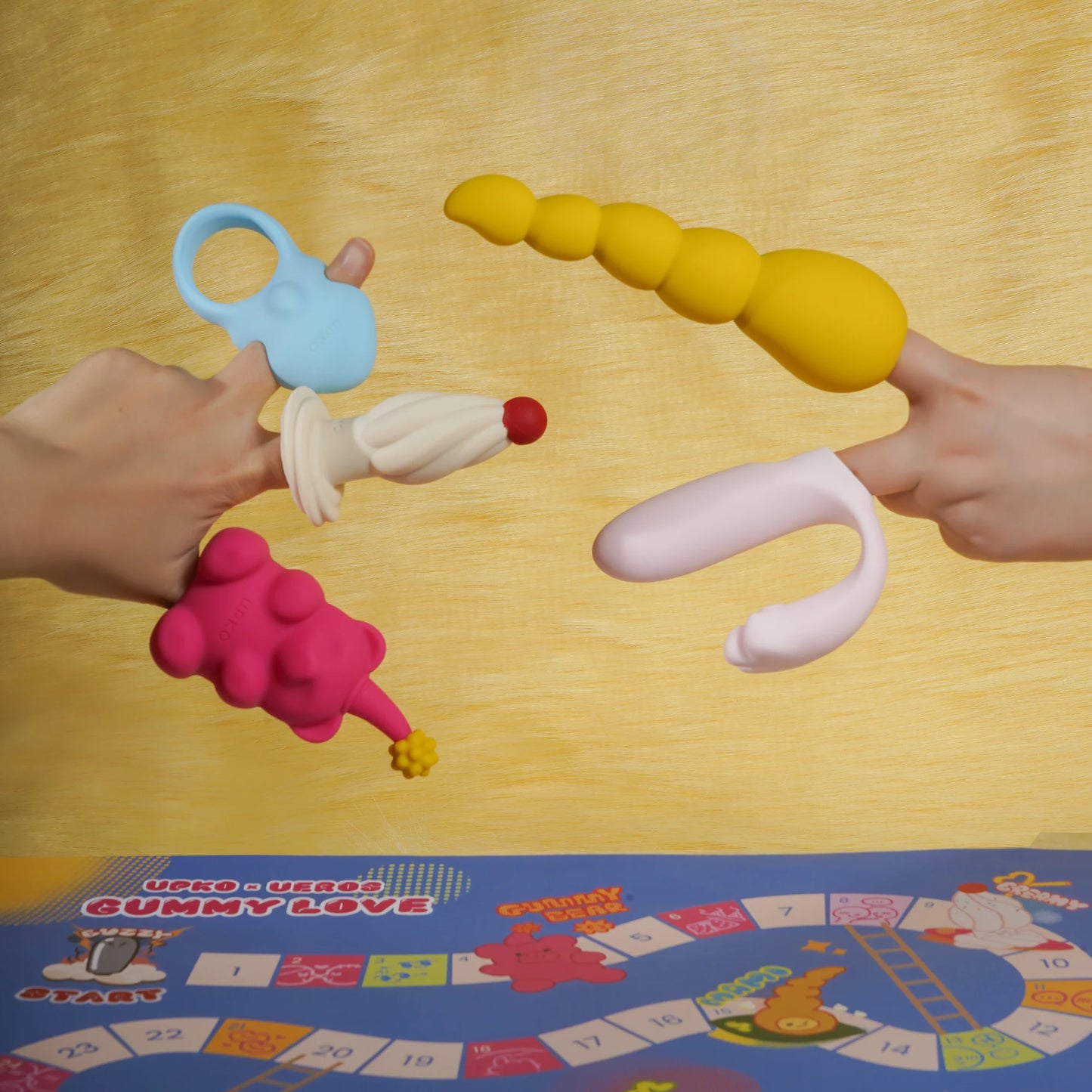 Gummy Love Game & Toy Set