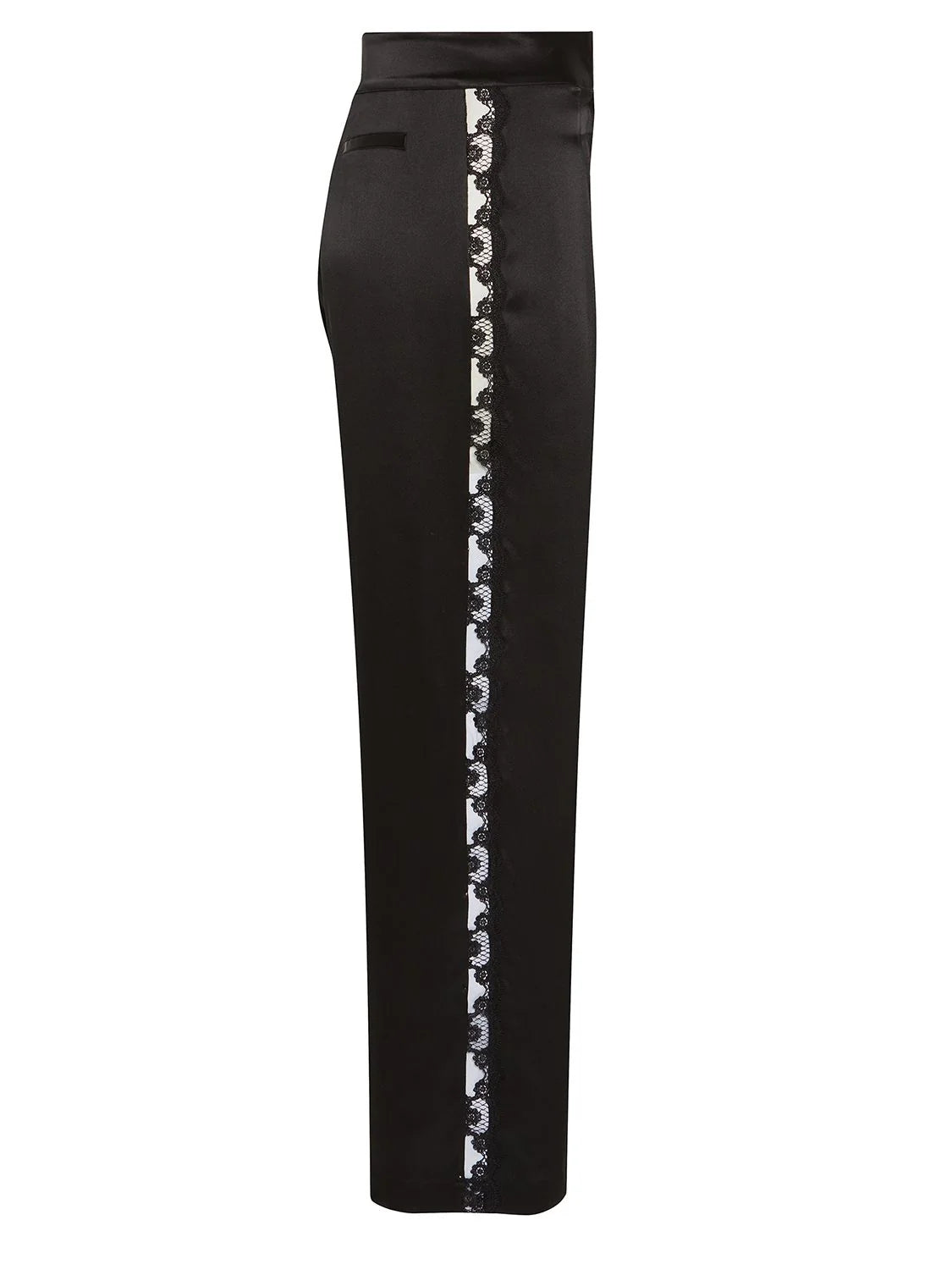 Love Me Silk Trousers Black