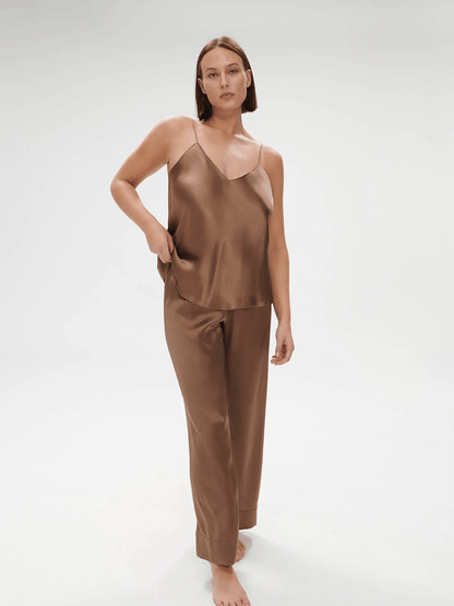Dream Silk Cami Top Macchiato
