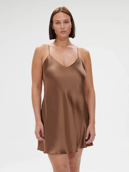 Dream Silk Chemise Macchiato