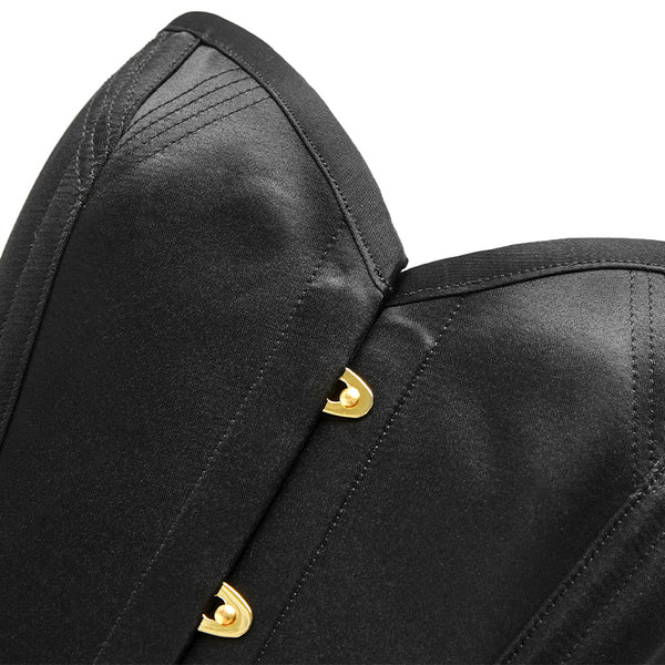 Black Overbust Corset