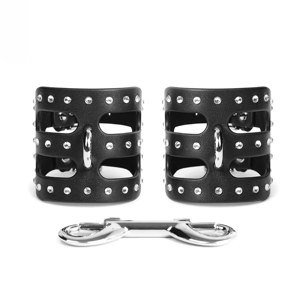 Diamant Vegan Leather Handcuffs