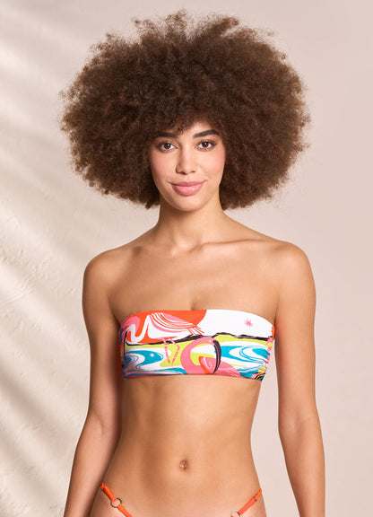 Key West Reversible Bandeau Bikini Top