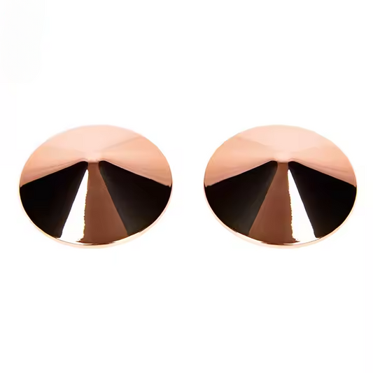 Rose Gold Metal Nipple Pasties