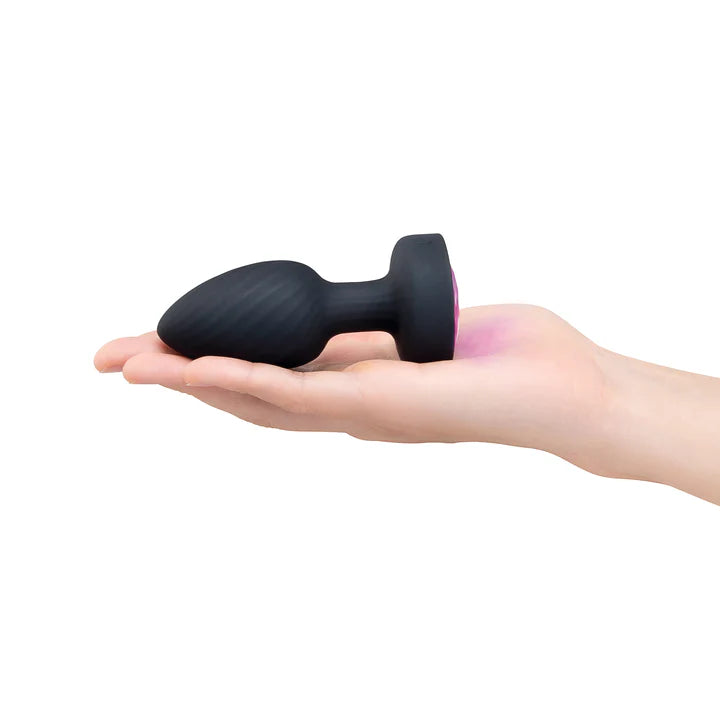Light Up Rotating & Vibrating Plug w/ Remote