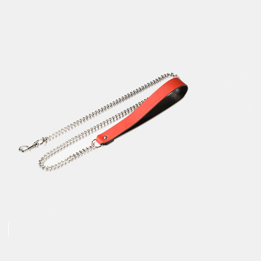 Red Leather Leash