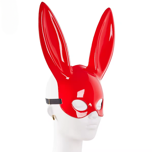 Lapin Rouge Patent Leather Mask