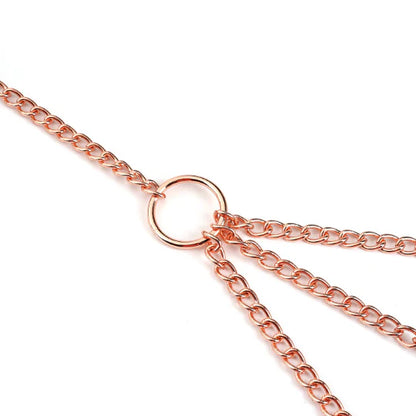Rose Gold Full Body Chain Restraint Connector