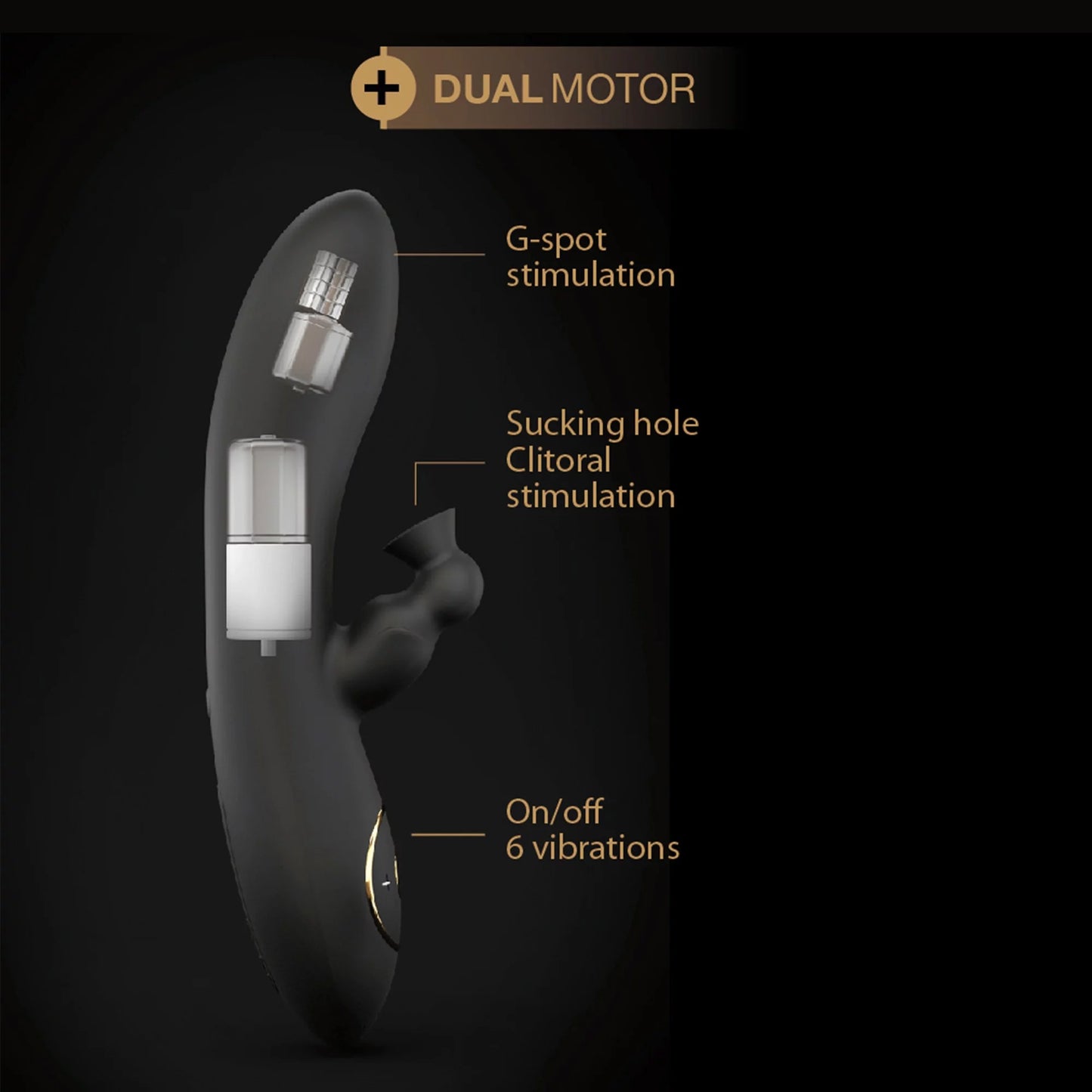 Divine Rabbit Suction G-Spot Vibrator