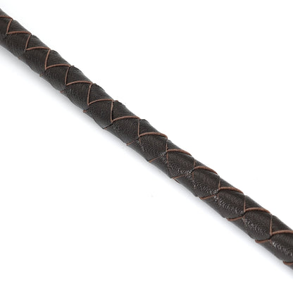 Deluxe Brown Leather Arabian Bullwhip