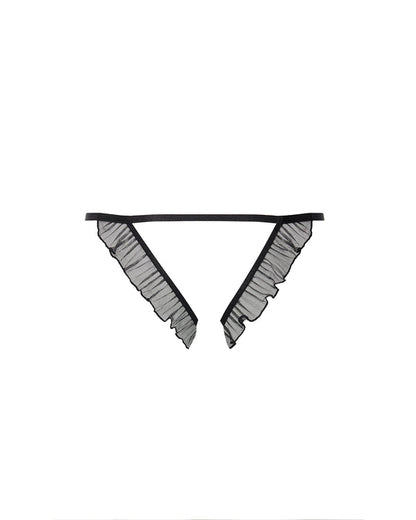 Matisse Sheer Open Panty Black