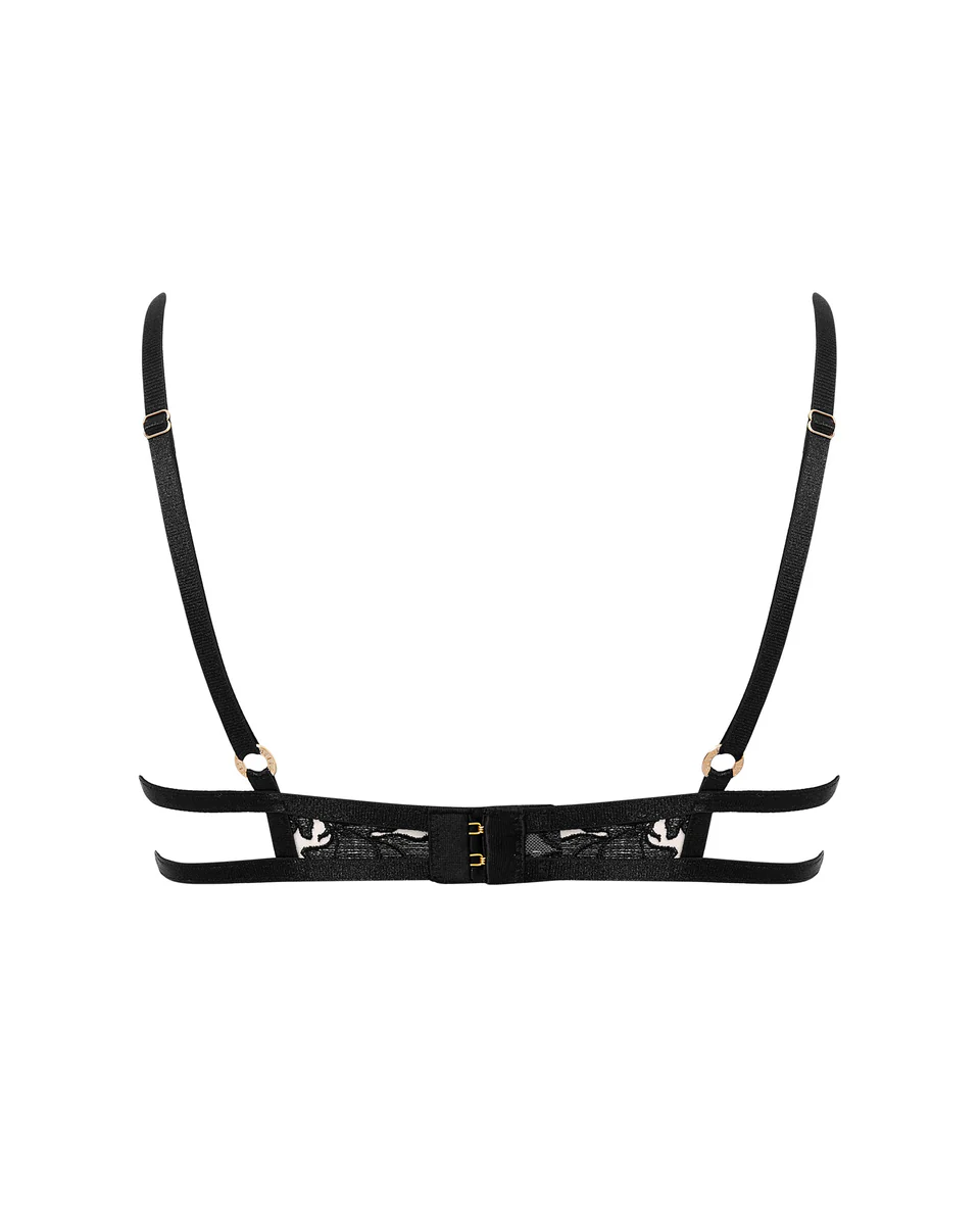 Yvette Wired Bra Black