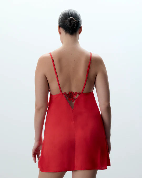 Lavanya Luxury Satin Short Chemise