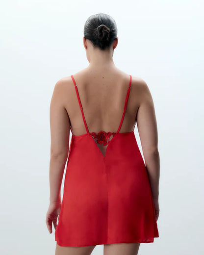 Lavanya Luxury Satin Short Chemise