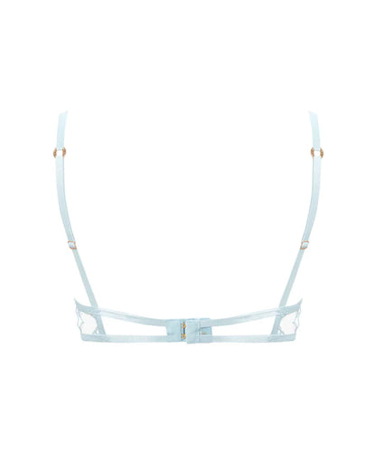 Valentina Heart Balcony Bra Ice Water Blue