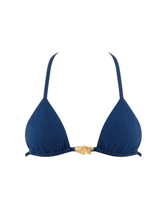 Cadiz Triangle Bikini Top Navy