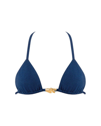 Cadiz Triangle Bikini Top Navy