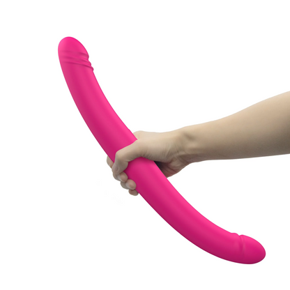 Vibrating and Thrusting Double Dildo